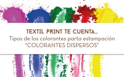 Tipos de colorantes para estampación: Colorantes Dispersos